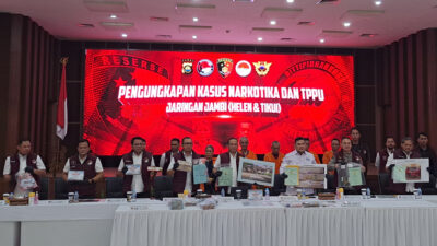 Dittipidnarkoba Bareskrim Polri Bongkar Jaringan Narkoba Helen di Jambi, Keuntungan Capai Rp1 M Sepekan