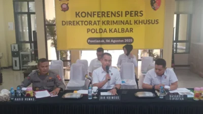Polda Kalbar Nyatakan Perang! Pemodal Besar PETI dan Mafia Solar Jadi Target Utama, 33 Kg Emas Disita