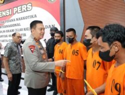 Polda Riau Ungkap Narkotika Jaringan Internasional, Sebanyak 53 Kg Sabu dan 49 Ribu Ekstasi Diamankan