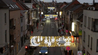 Perdana, Kota Ghent Pasang Lampu Hias Ramadhan di Belgia